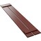 Ekena Millwork True Fit PVC Two Board Spaced Board-n-Batten Shutters, Pepper Red, 11 1/4W x 44H, PR TFP101SBF11X044MR - alternate 7